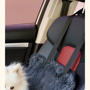Soft calming car seat dog basket - Cloudpaw