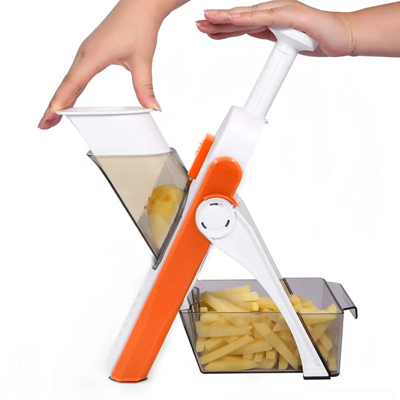 Adjustable all-in-one vegetable cutter