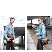 Damian | Classic Shoulder Bag with Multi-Pocket Design