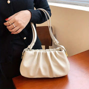 Holly | Stylish Ruched Handbag with Adjustable Handle