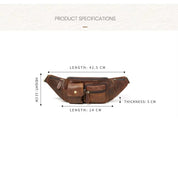 Mike | Exquisite Multi-Pocket Waist Bag for Hands-Free Convenience