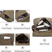 Morgan | Retro Compact Shoulder Bag for Everyday Carry