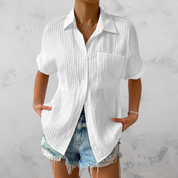 Quinn | Casual Lightweight Button-Up Shirt
