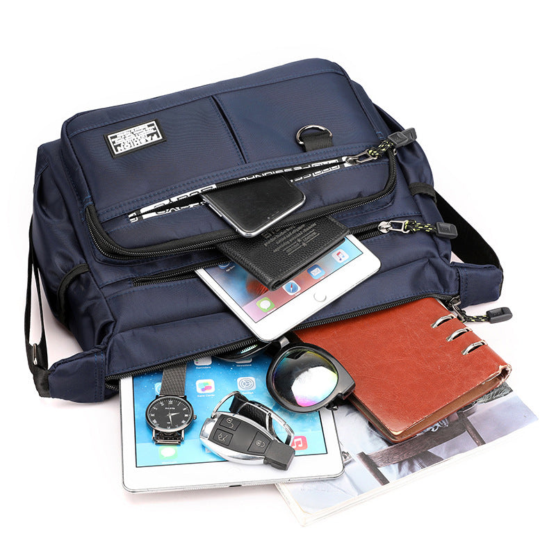 Carl | Functional Multi-Zip Crossbody Bag