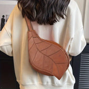 Mila | Unique Leaf-Shaped Sling Bag for Everyday Use