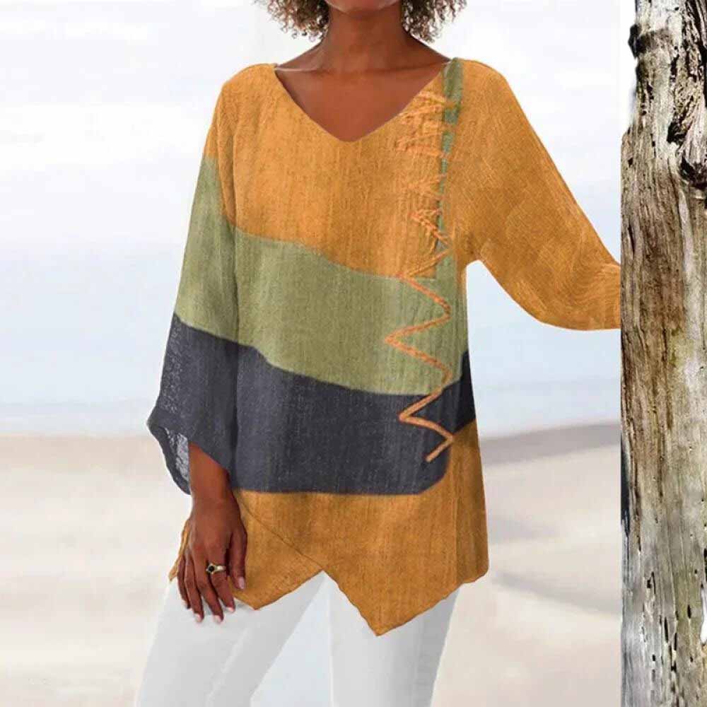 Isobela | Stylish Three-Colored Shirt