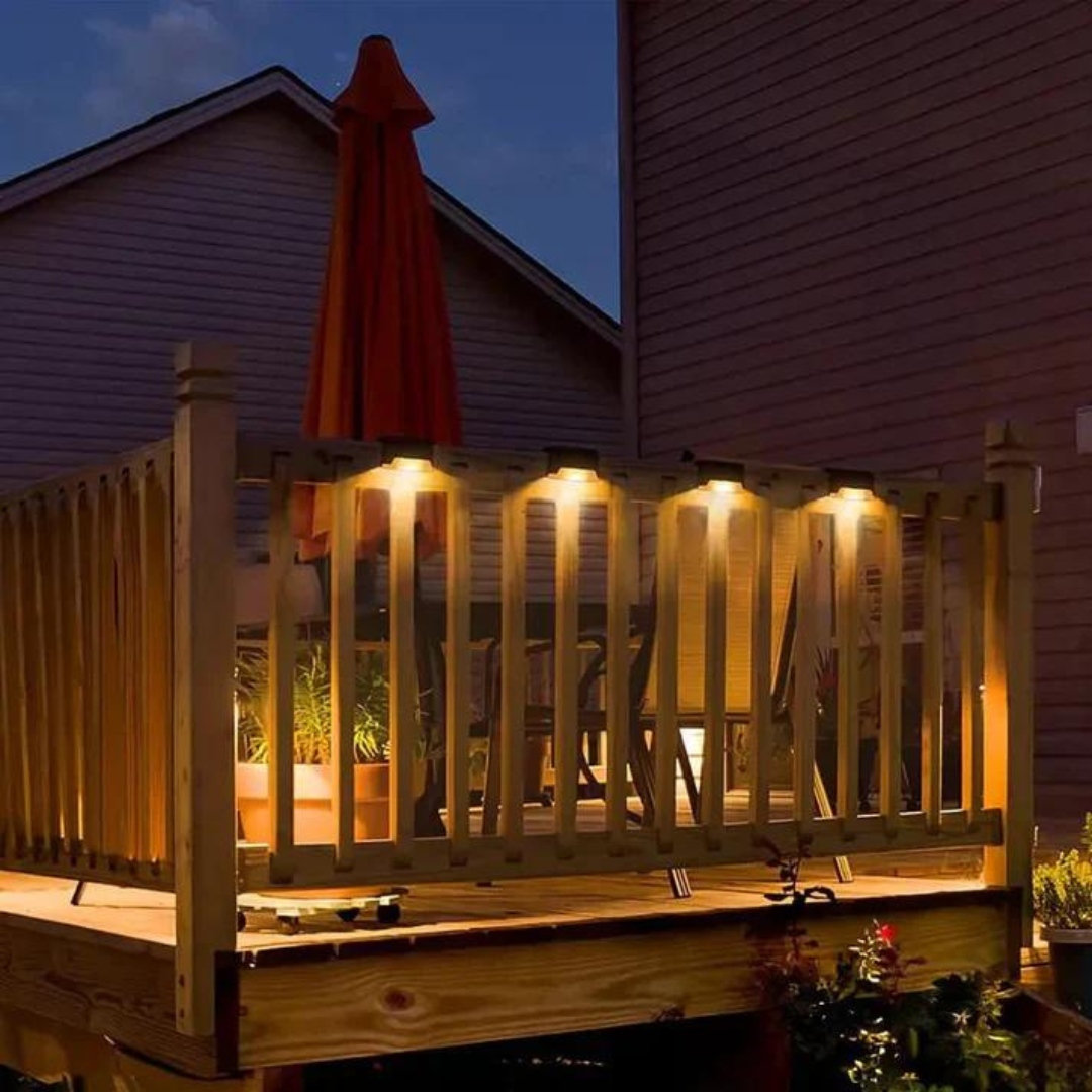Solar Lights Outdoor - Weatherproof LED Wall Lamp for Driveways & Pathways-2