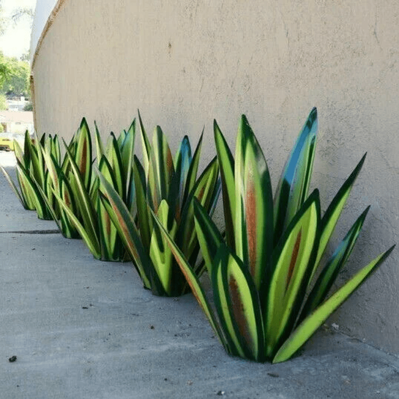 Handmade Waterproof Solar Agave Garden Lamp – Elegant Outdoor Solar Lights for Garden Illumination-3