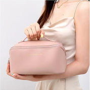 Hadlee | Women's Multifunctional PU Leather Cosmetic Makeup Bag