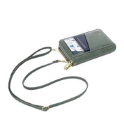 Valery | RFID-blocking passport holder with shoulder strap