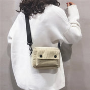 Kayla | Compact Corduroy Crossbody Bag