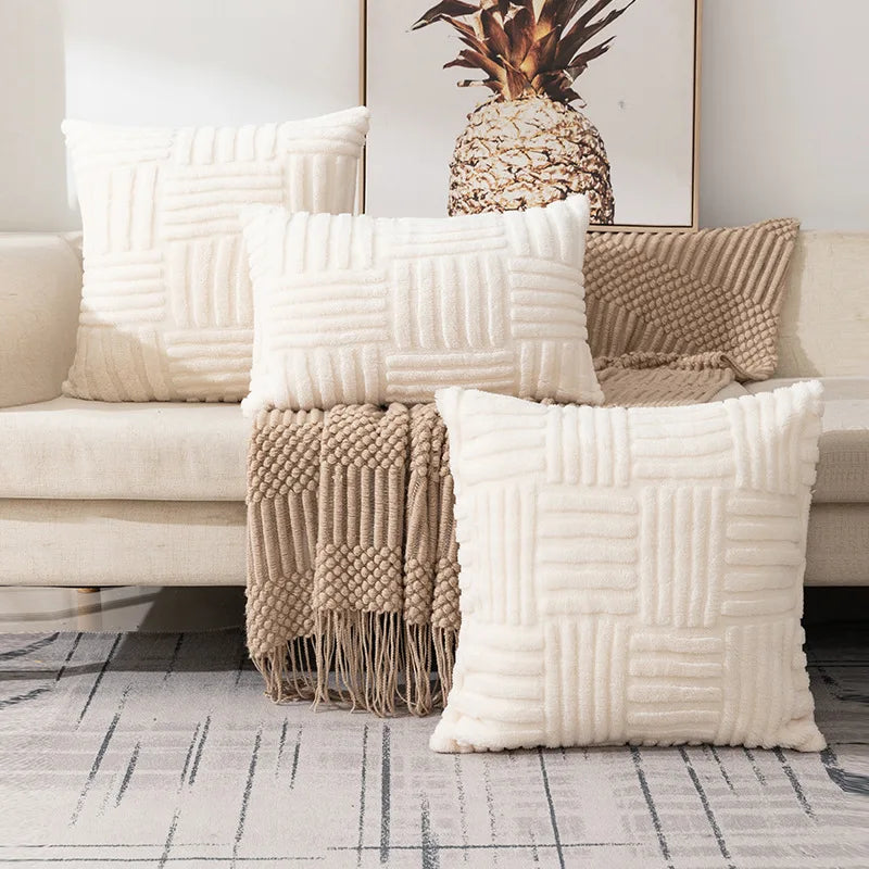 Minimalist texture cushion set