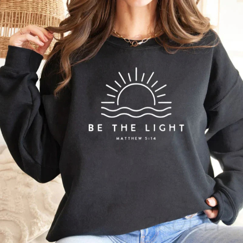 Emma | "Be The Light" sweatshirt