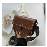 Maura | Elegant Square Crossbody Bag with Decorative Strap