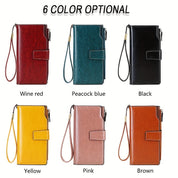 Dulce | RFID-Safe Travel Bag | Multiple Compartment Vintage Clutch