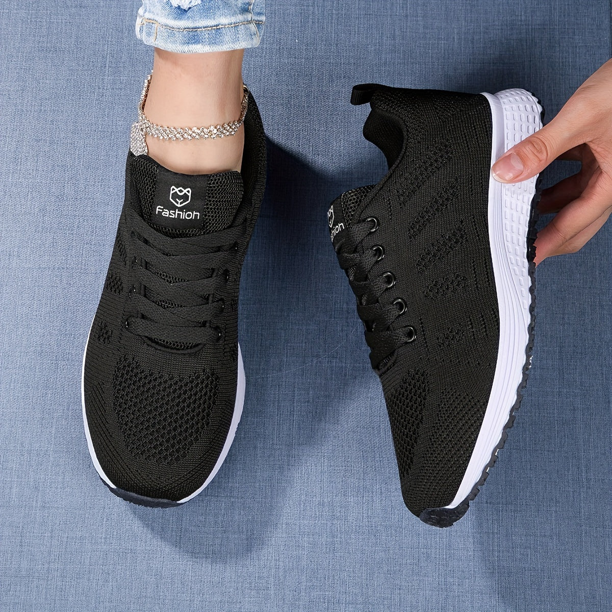 Megan | Knitted Sports Shoes