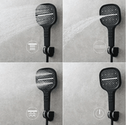 Aquajet Shower Head | Modern deconda deconda with 7 different pressure positions-5