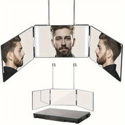 GlamAura - Rotating 3-Sided Mirror for Styling-2