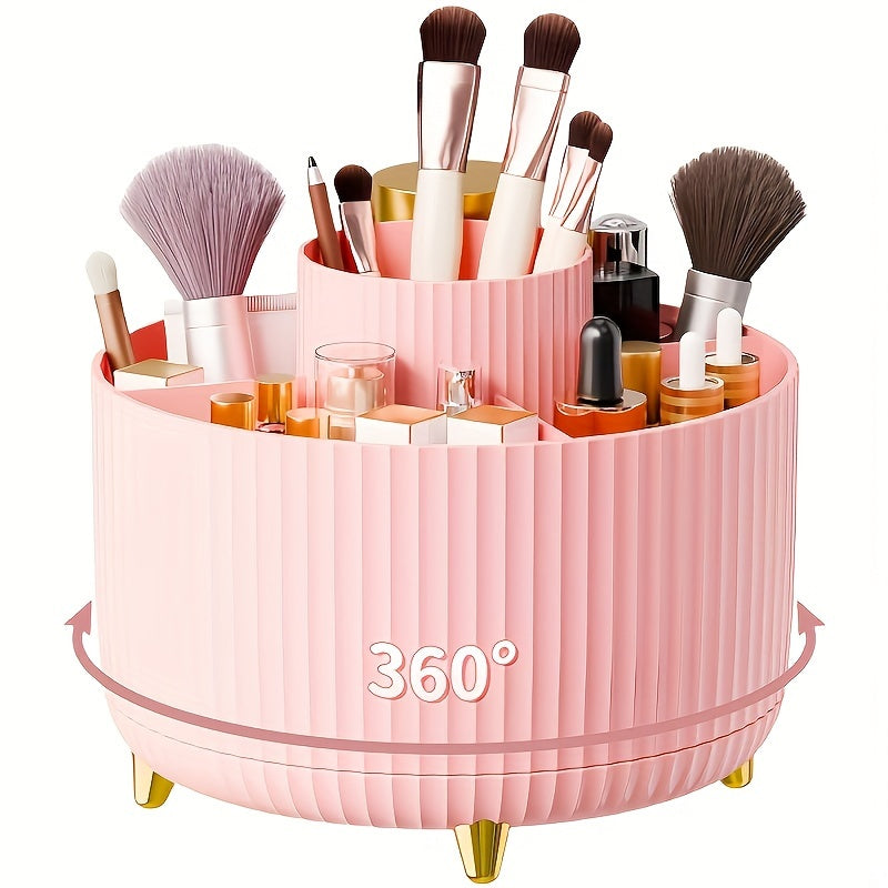 TurnChic - Makeup Organizer with Rotating Design-6