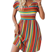 Lila |  Effortless Bohemian Style Mini Dress