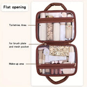 Sophia | Luxury Checkered Spacious Cosmetic Organizer