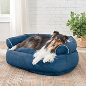 Orthopedic dog bank with soft filling - Calmpaw Sofa