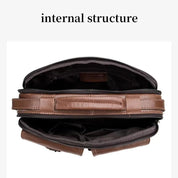 Justin | Classic Messenger Bag with Multi-Compartment Design