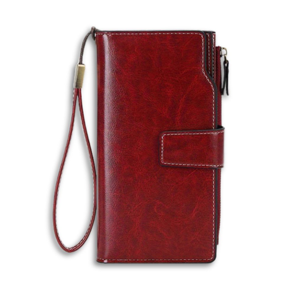 Dulce | RFID-Safe Travel Bag | Multiple Compartment Vintage Clutch