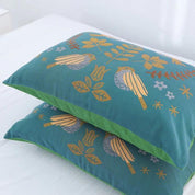 Scandinavian Bird Cotton Gauze Pillowcases (2pcs)