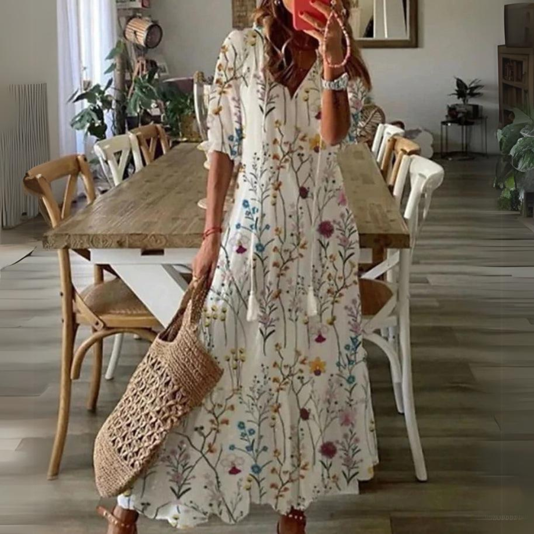 Ana | Maxi Dress Flowerprint