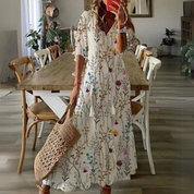 Ana | Maxi Dress Flowerprint