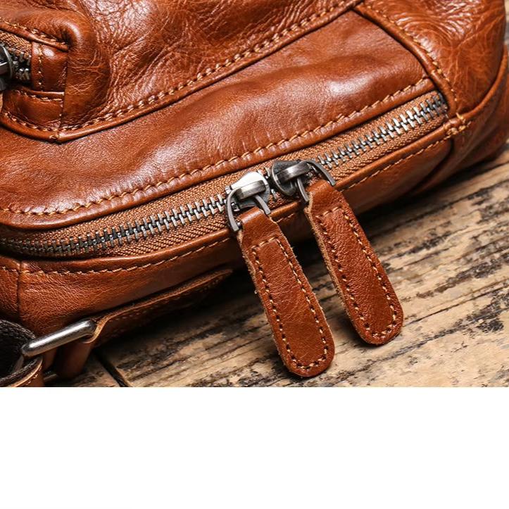Joseph | Vintage Multi-Function Crossbody Bag with Secure Zippers