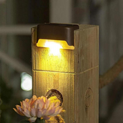 Solar Lights Outdoor - Weatherproof LED Wall Lamp for Driveways & Pathways-4