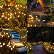 Elegant Solar Garden Lights - Energy-Saving Wireless Outdoor Lights-4