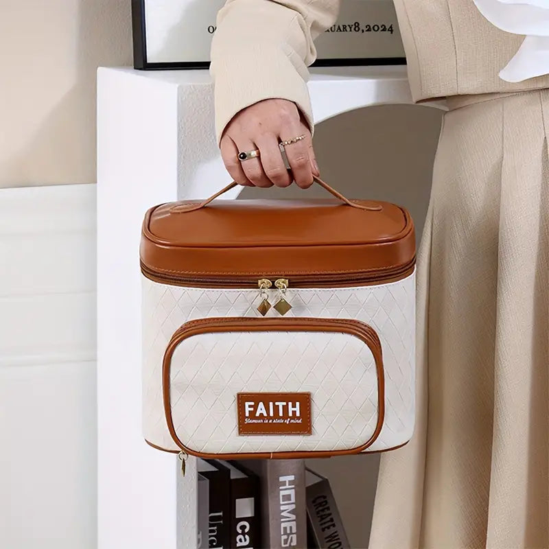 Rosalina | Stylish and Practical Well-Organized Travel Beauty Organizer