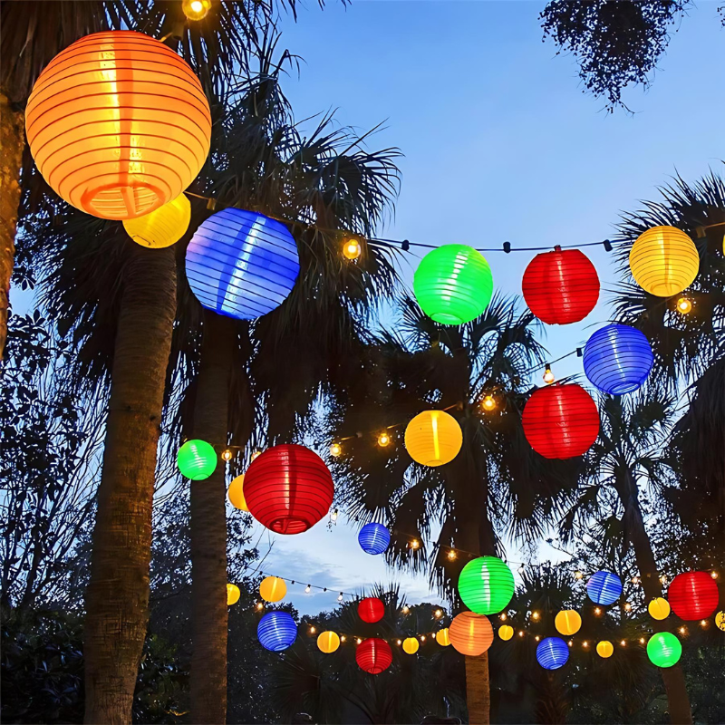 Eco-Friendly Solar Garden Lights - Charming Outdoor Lanterns for Patios-3