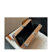 Rain | Trendy Crossbody Box Bag with Metallic Accents