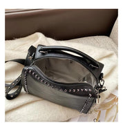 Anya | Elegant Shoulder Bag with Studded Details and Stylish Accents