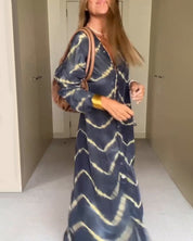Madison | Loose V-Neck Dress Maxi
