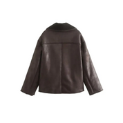 Olisia | Women's warm long arm jacket | winter-3