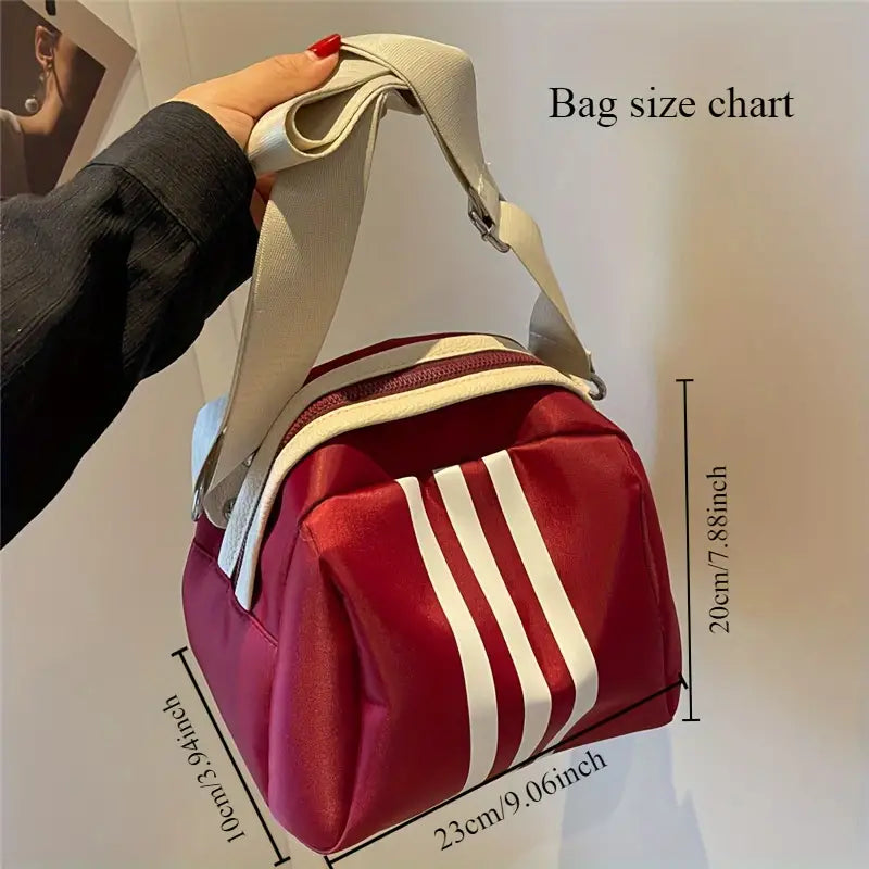 Michelle | Chic Striped Crossbody Bag