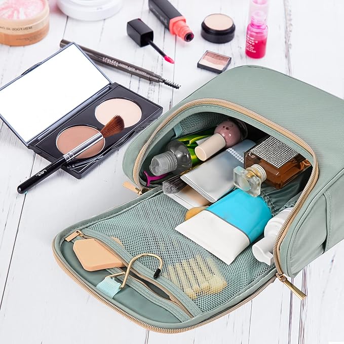 Ysabella | Spacious and versatile cosmetic travel bag with multiple compartments