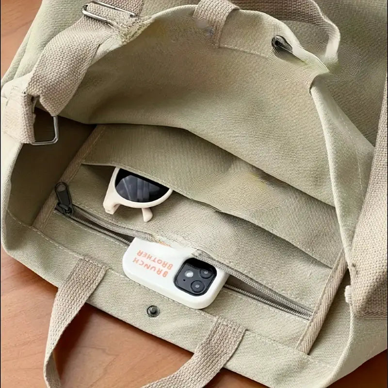 Sylvia | Everyday Essentials Carryall Canvass Bag