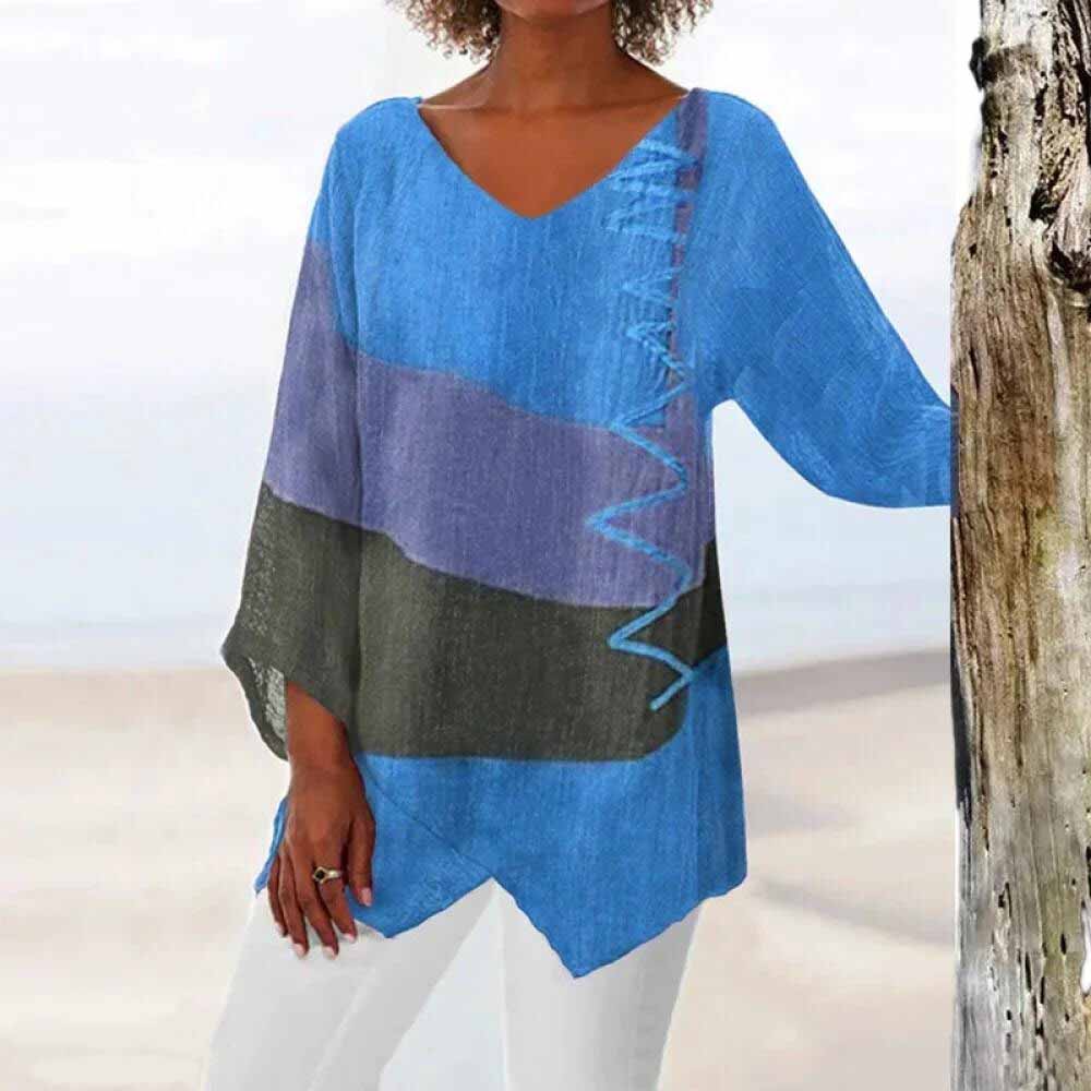 Isobela | Stylish Three-Colored Shirt