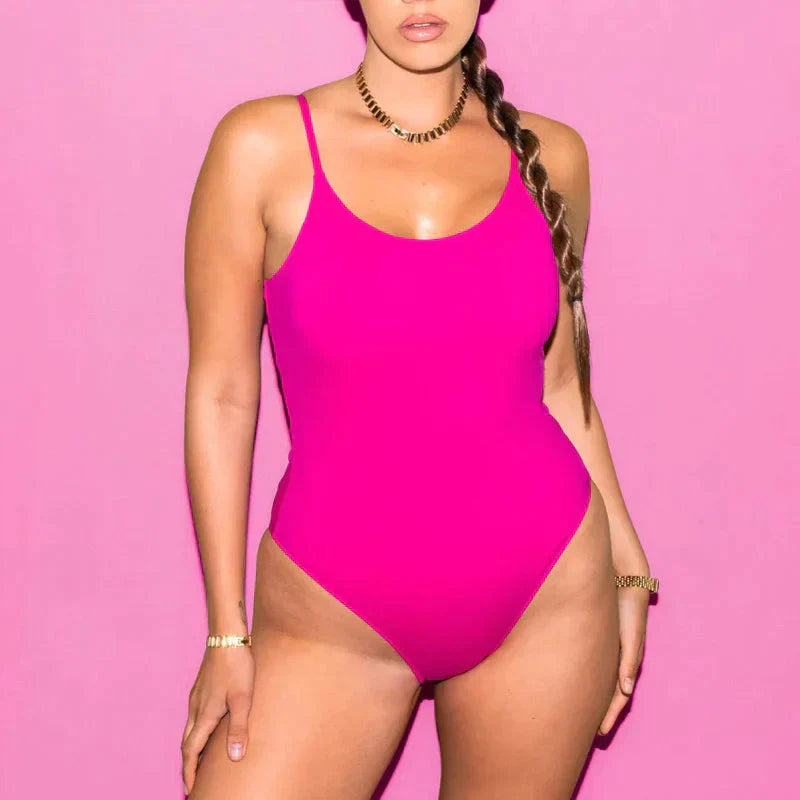 Lyanna | Stylish Braided Back Swimsuit Snatching Cord