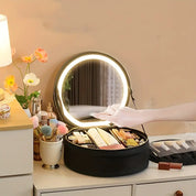Nyra | Ultimate Portable Illuminated Mirror Cosmetic Bag