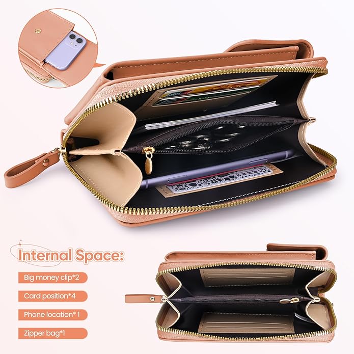 Minnie | Compact Crossbody Wallet Bag with Secure Closure