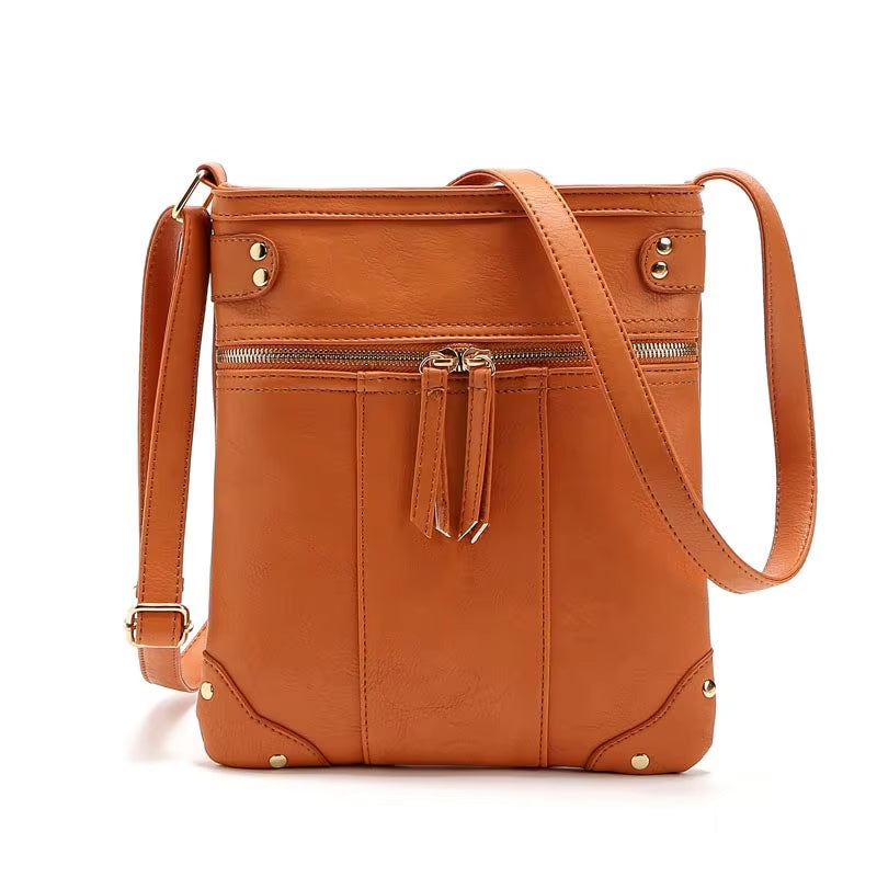 Mariel | Compact Rivets Crossbody Sling Bag