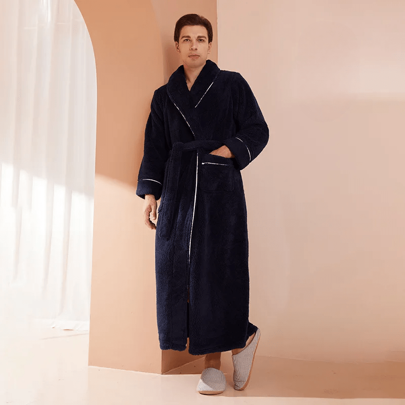 Dean | Unisex Warm & Fluffy Fleece Robe