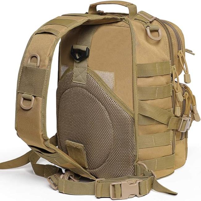 Steve | Tactical Sling Backpack with Multi-Compartment Storage